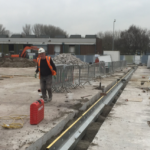 Groundworks project in Lancashire